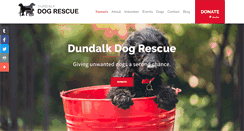 Desktop Screenshot of dundalkdogrescue.ie